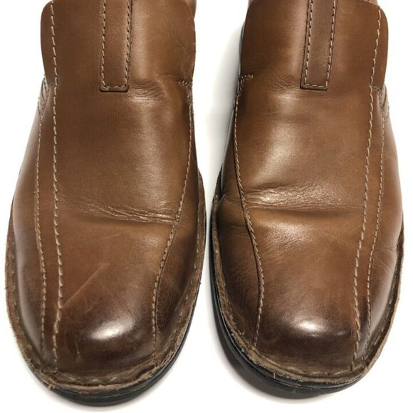 Clarks Men’s Escalade Step, Brown Slip-On Loafers, Size 10.5 M